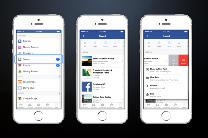 Facebook Save/Kaydet (Görsel: Facebook)