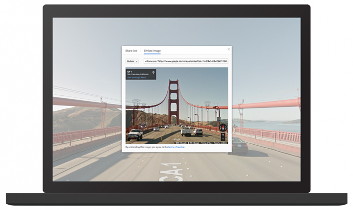 Google Maps Street View / Photo Sphere embed etme