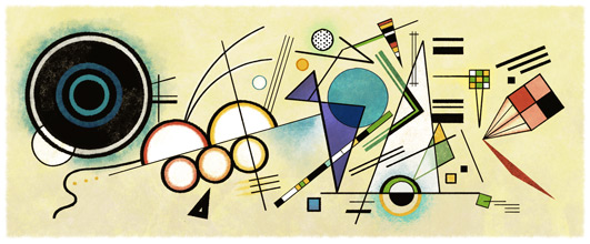 Wassily Kandinsky doodle