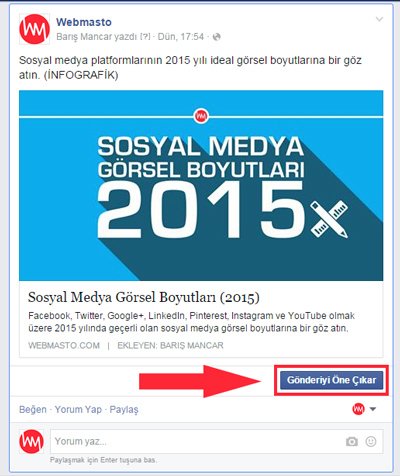 Facebook Dark Post reklam oluşturma 10