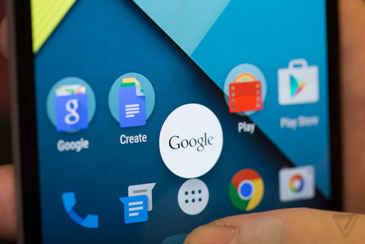 Android Lollipop (The Verge)
