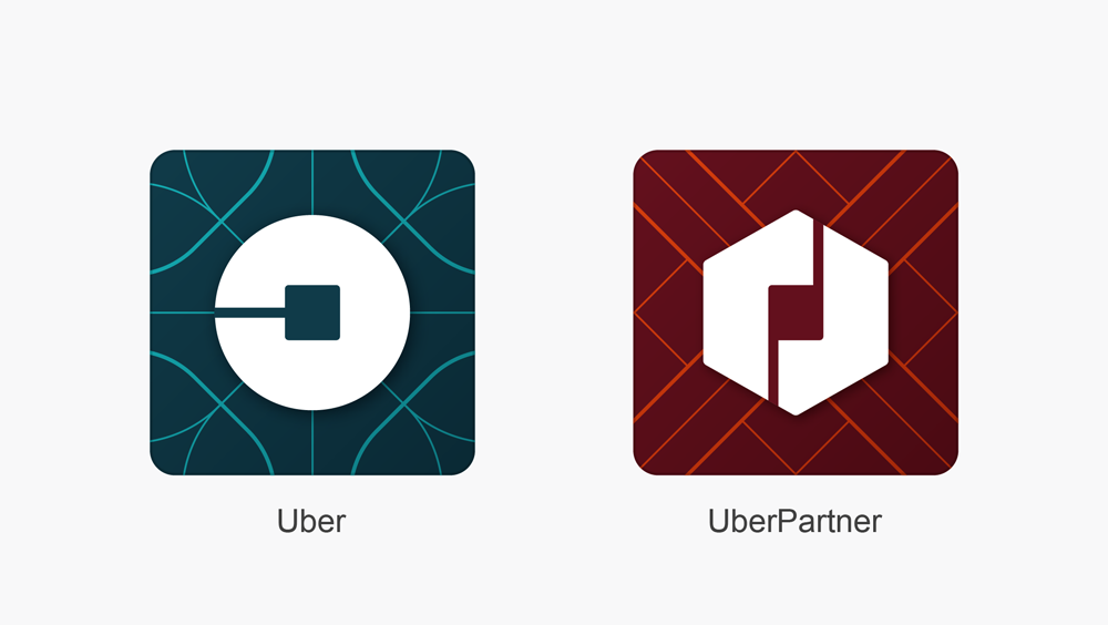 Uber - UberPartner mobil ikonları