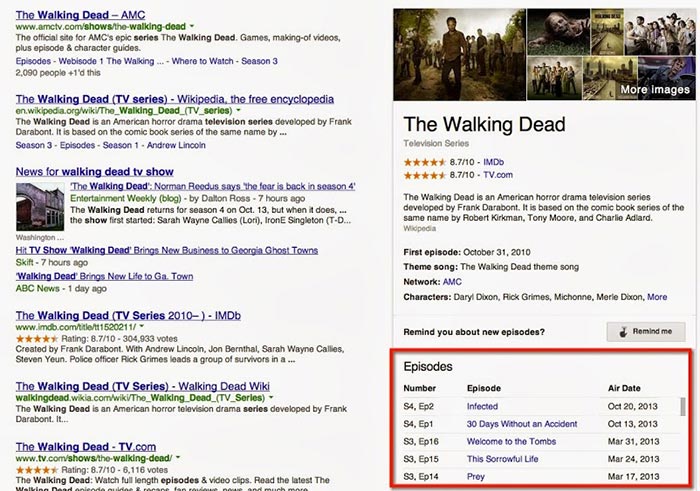 Walking Dead Google Arama Sonuçları