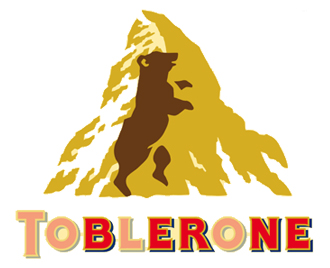 Toblerone logo gizli mesaj