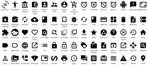 Material Design Icons