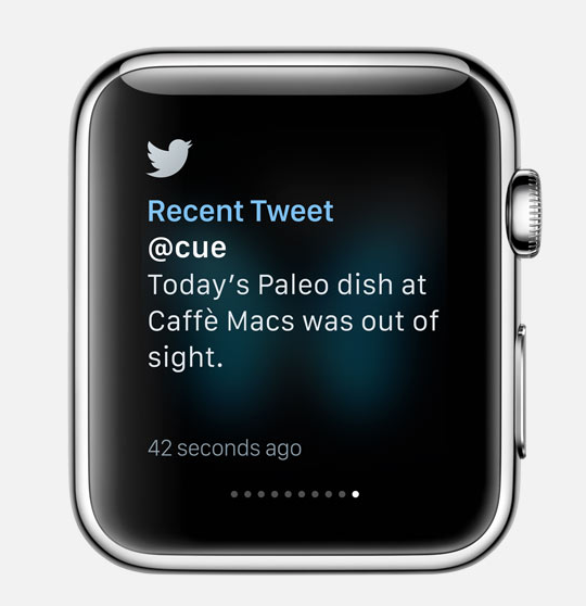 Apple Watch Twitter