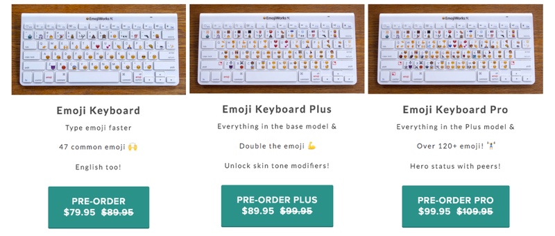 Emoji klavyesi fiyatları