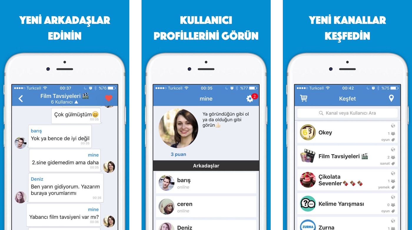 APK Zurna Net Sohbet Chat untuk Muat Turun Android