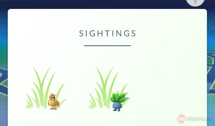 Pokemon GO Sightings