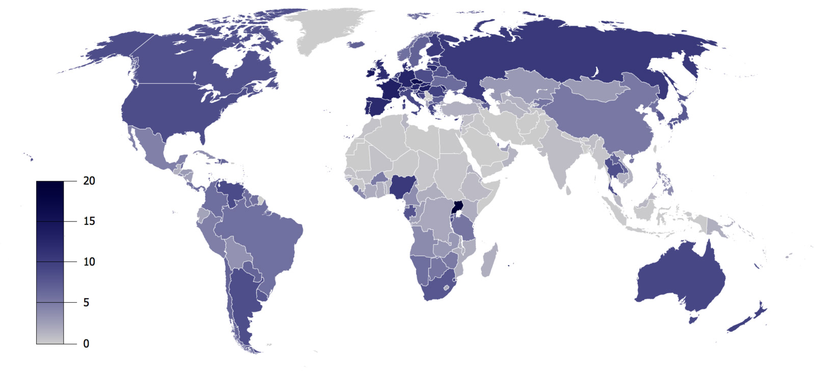 En fazla alkol tüketen ülkeler